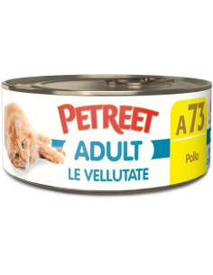 PETREET Vellutate Gatto Adulto Pollo 70Gr-www.ronnypet.it/shop