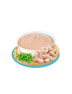 PETREET Vellutate Gatto Adulto Pollo con Piselli 70Gr-www.ronnypet.it/shop 2