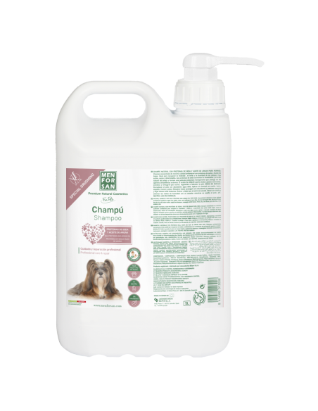 Shampoo professionale per cani con proteina della seta ed olio di argan-www.ronnypet.it/shop