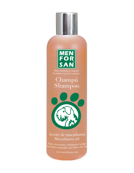 Shampoo Per Cane Naturale All' Olio di Macadamia 300ml-www.ronnypet.it/shop