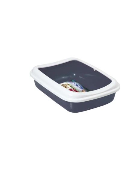 Lettiera Vaschetta Toilette Jumbo Con Cornice Per Gatto 54Cm-www.ronnypet.it/shop