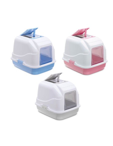Lettiera Vaschetta Toilette Chiusa Easy Cat per Gatto 50Cm-www.ronnypet.it/shop