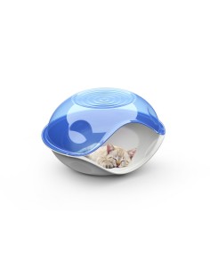 Cuccetta Duck Trasparente in Plastica per Cane e Gatto 57Cm-www.ronnypet.it/shop