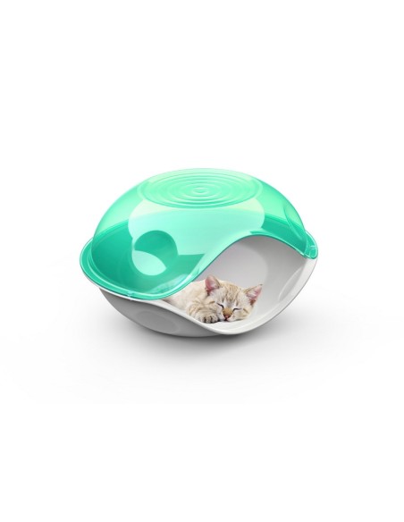 Cuccetta Duck Trasparente in Plastica per Cane e Gatto 57Cm-www.ronnypet.it/shop