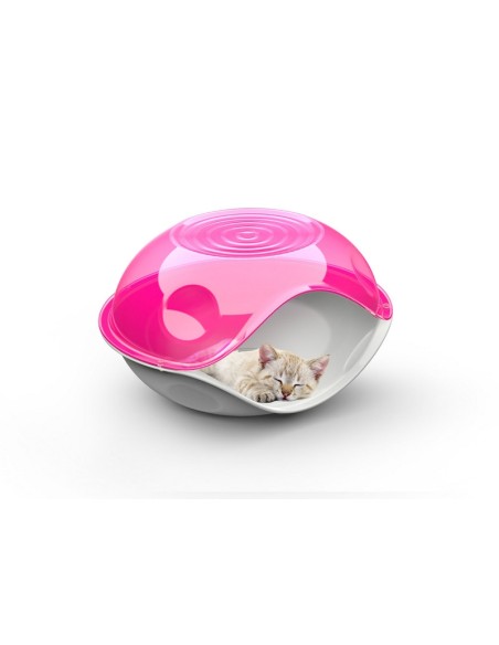 Cuccetta Duck Trasparente in Plastica per Cane e Gatto 57Cm-www.ronnypet.it/shop