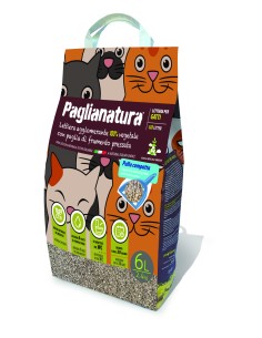 Lettiera Agglomerante Paglianatura Naturale Per Gatto 3kg-www.ronnypet.it/shop