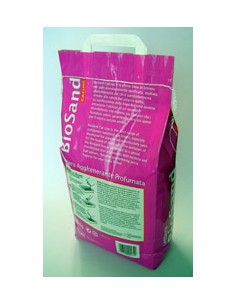Lettiera Biosand Agglomerante profumata Per Gatto da 10 kg-www.ronnypet.it/shop 2