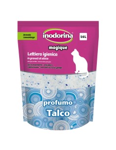 Lettiera Al Silicio Per Gatto Inodorina Profumo Talco 16L-www.ronnypet.it/shop