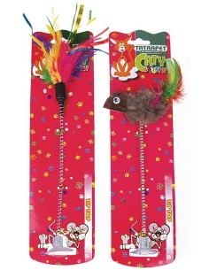 gioco gatto con molla-www.ronnypet.it/shop