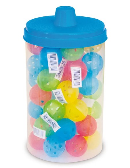 Barattolo con 50 palline-www.ronnypet.it/shop