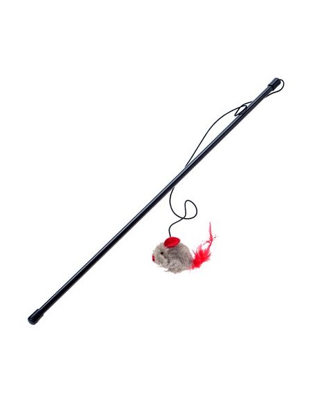STUZZICAGATTO CANNETTA CON TOPOLINO-www.ronnypet.it/shop