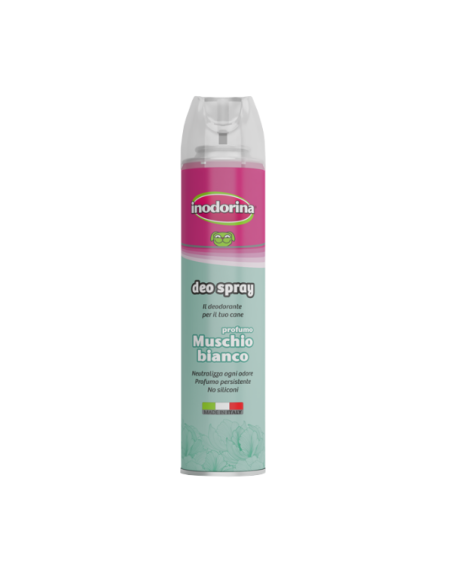 Inodorina Deo Spray Deodorante muschio bianco-www.ronnypet.it/shop