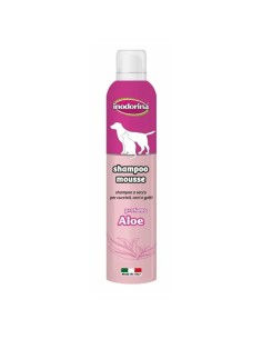 INODORINA SHAMPOO MOUSSE ALOE VERA-www.ronnypet.it/shop