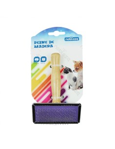 Spazzola in Legno Togli Pelo per Cani e Gatti medio-www.ronnypet.it/shop