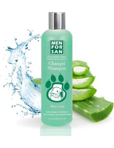 Menforsan Shampoo All'aloe Vera per Roditori, Conigli e Furetti 300 ml, per Pelli Sensibili e Irritate-www.ronnypet.it/shop
