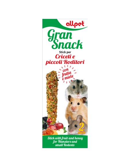 Stick Gran Snack per Piccoli Roditori – Allpet-www.ronnypet.it/shop