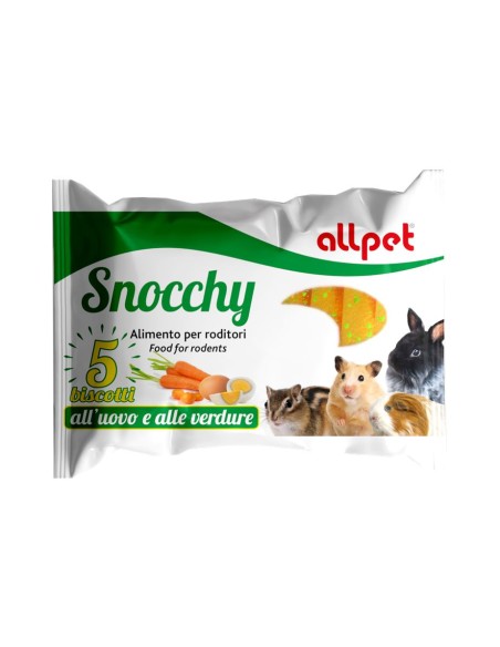 All pet snocchy biscotti roditori 35 g-www.ronnypet.it/shop