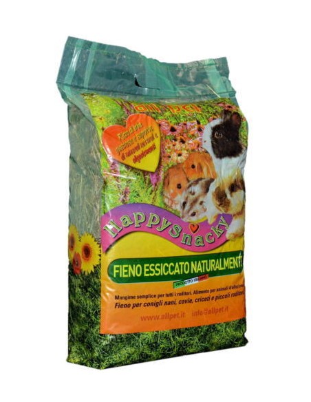 FIENO PER RODITORI HAPPY SNACKY KG.1-www.ronnypet.it/shop