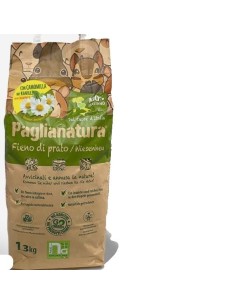 FIENO DI COLLINA CON CAMOMILLA 1.3KG – PAGLIANATURA-www.ronnypet.it/shop