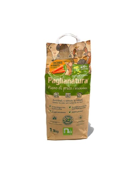 Paglianatura Fieno Carota 1300g-www.ronnypet.it/shop
