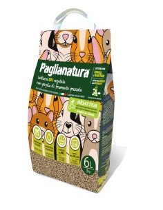 Lettiera Paglianatura Bioattiva per conigli e roditori-www.ronnypet.it/shop
