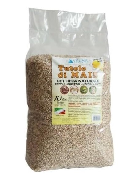 Lettiera vegetale tutolo di mais aroma al limone.-www.ronnypet.it/shop