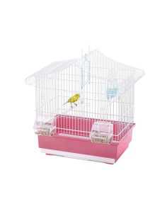 Imac Ava Gabbia per Canarini e Piccoli Esotici Gabbia per Uccelli 42x26x42h cm-www.ronnypet.it/shop