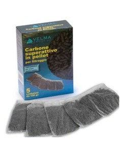 Carbone Superattivo in pellet per filtraggio 500 gr (5 confezioni da 100 gr)-www.ronnypet.it/shop