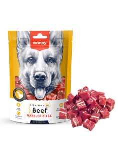 Wanpy Beef Marbled Bites 100g-www.ronnypet.it/shop