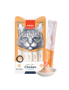 Wanpy Creamy Treat Chicken & Crab 70g-www.ronnypet.it/shop