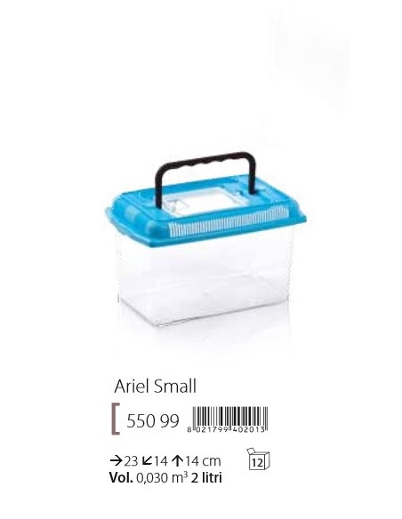 ACQUARIO VASCHETTA IMAC ARIEL-www.ronnypet.it/shop