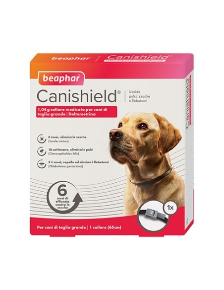 Beaphar Canishield Collare Antiparassitario-www.ronnypet.it/shop