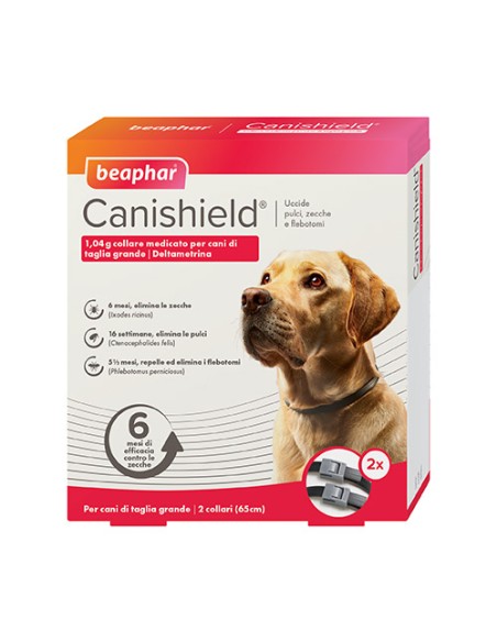 Beaphar Canishield Collare Antiparassitario-www.ronnypet.it/shop
