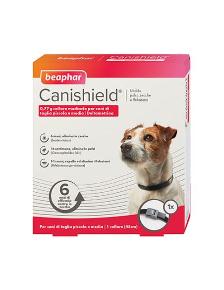 Beaphar Canishield Collare Antiparassitario-www.ronnypet.it/shop