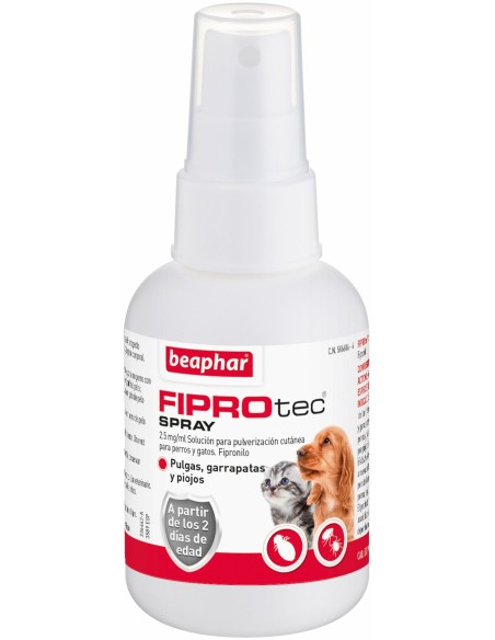 Beaphar Fiprotec Spray Cane/Gatto -100 ml-www.ronnypet.it/shop