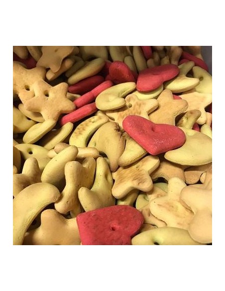 Rolls Rocky Biscotti per Cani heart, moon&'star 300Gr-www.ronnypet.it/shop