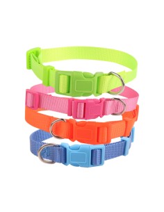 collare nylon cane FLUO-www.ronnypet.it/shop
