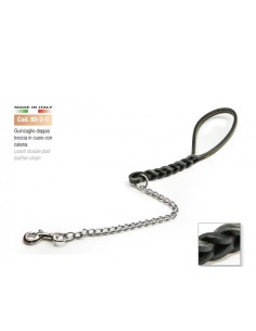 GUINZAGLIO CON CATENA-www.ronnypet.it/shop