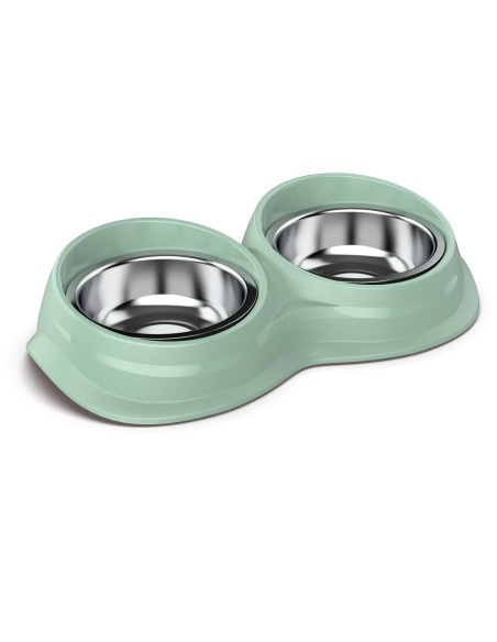 ciotola wave duble inox-www.ronnypet.it/shop