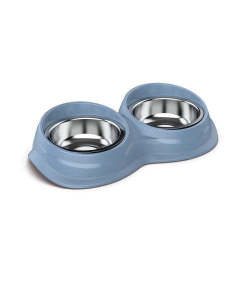 ciotola wave duble inox-www.ronnypet.it/shop