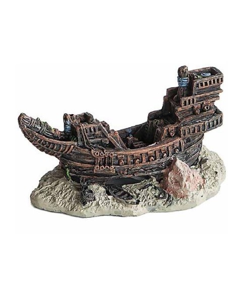 DECORAZIONE ACQUARIO RELITTO-www.ronnypet.it/shop