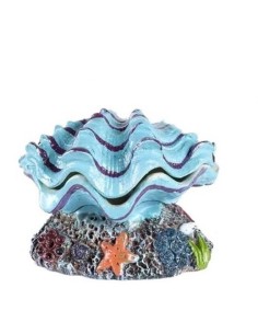 decorazione acquario conchiglia per aeratore-www.ronnypet.it/shop