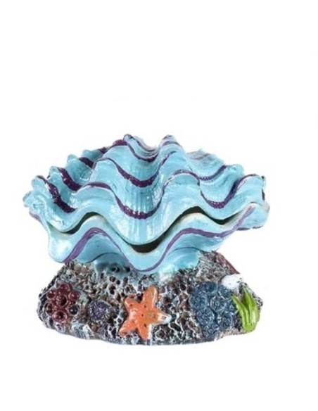 decorazione acquario conchiglia per aeratore-www.ronnypet.it/shop