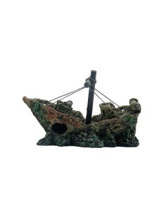 DECORAZIONE ACQUARIO RELITTO-www.ronnypet.it/shop