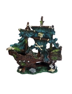 DECORAZIONE ACQUARIO RELITTO-www.ronnypet.it/shop