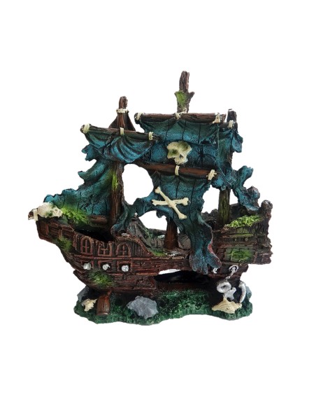 DECORAZIONE ACQUARIO RELITTO-www.ronnypet.it/shop