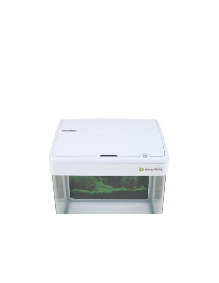 AQUARIO 19 lt con accessori bianco-www.ronnypet.it/shop