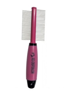 Pettine Professionale Doppio a Denti Slternati per Tolettatura-www.ronnypet.it/shop