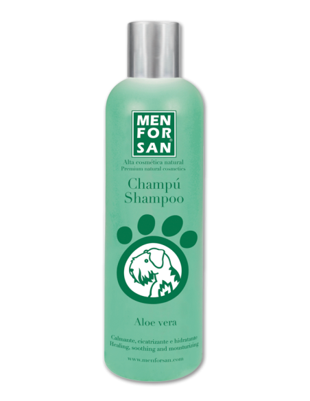 Shampoo Per Cane Calmante Cicatrizzante all'Aloe Vera 300ml-www.ronnypet.it/shop