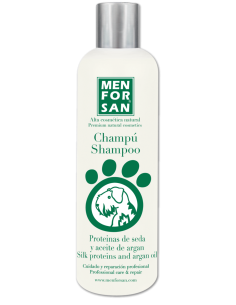 Shampoo Per Cane Proteine della Seta ed Olio di Argan 300ml-www.ronnypet.it/shop